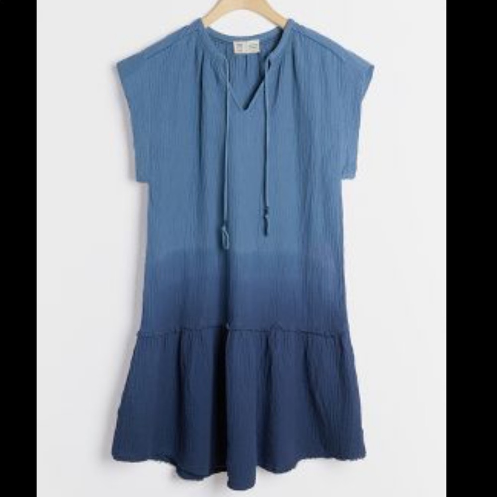 Anthropologie Lydia Ombre Tunic Dress🍎